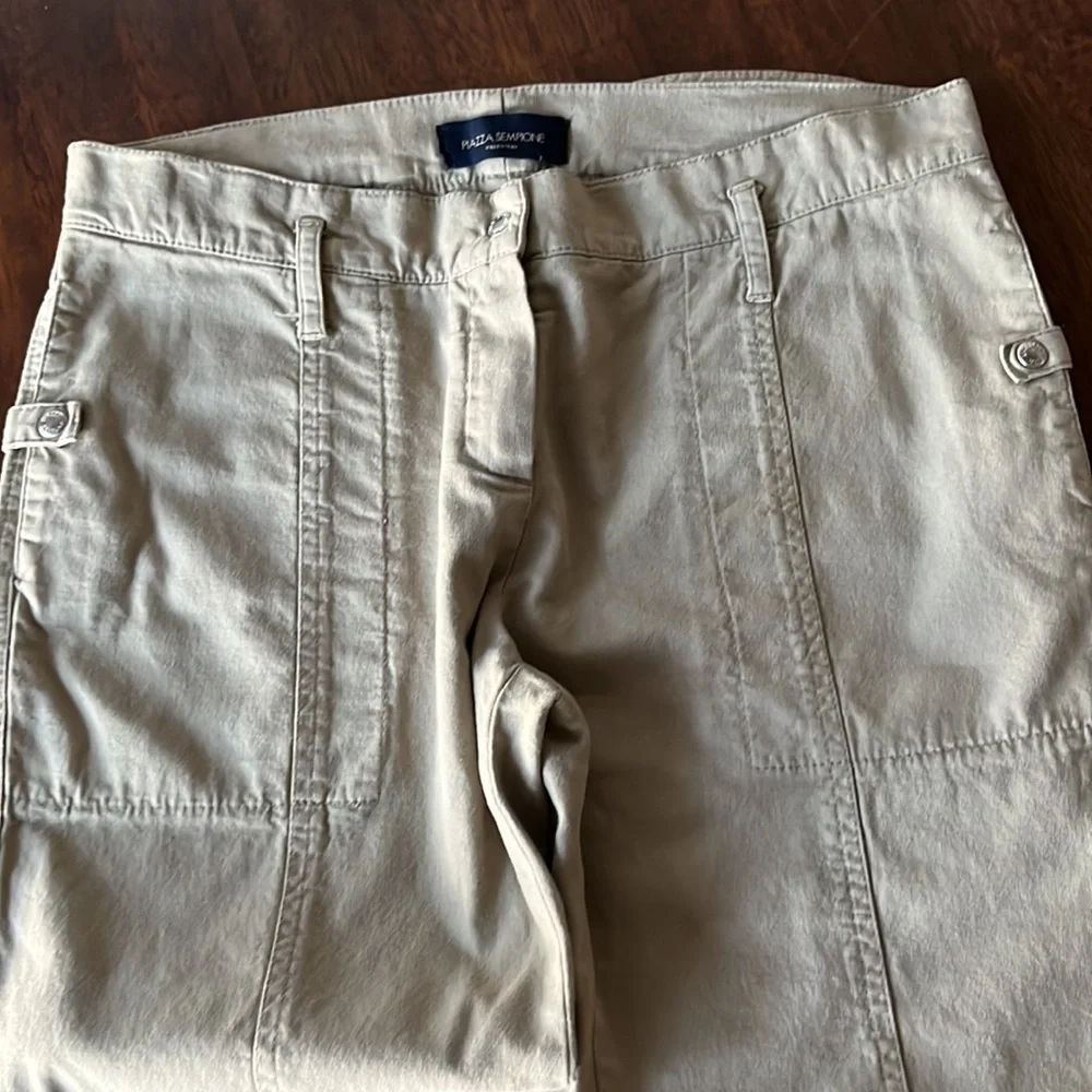 Piazza Sempione Khaki Pants - Picture 3 of 9